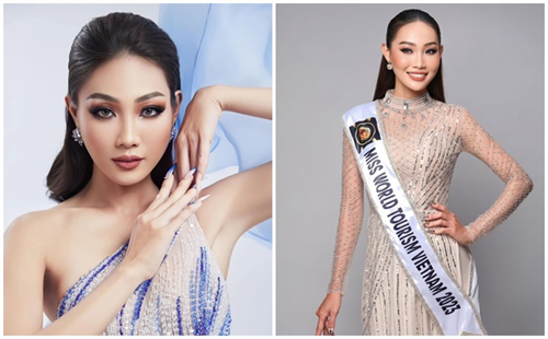 Nguyễn Giáng Tiên đoạt á hậu 2 Miss World Tourism 2023