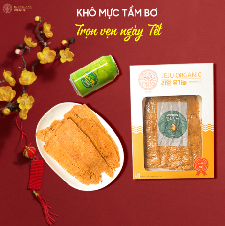 Vì sao mực tẩm Jeju lại được dùng làm quà tặng mỗi dịp tết?