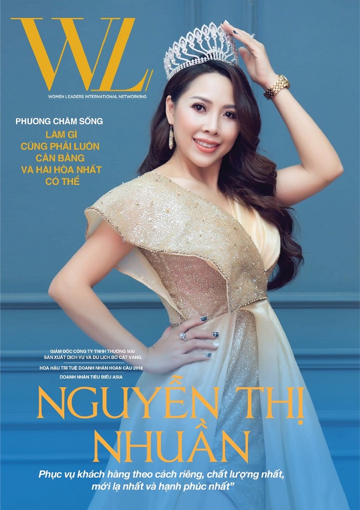 Ms Nhuần Nguyễn - Hoa hậu trí tuệ doanh nhân hoàn cầu 2018