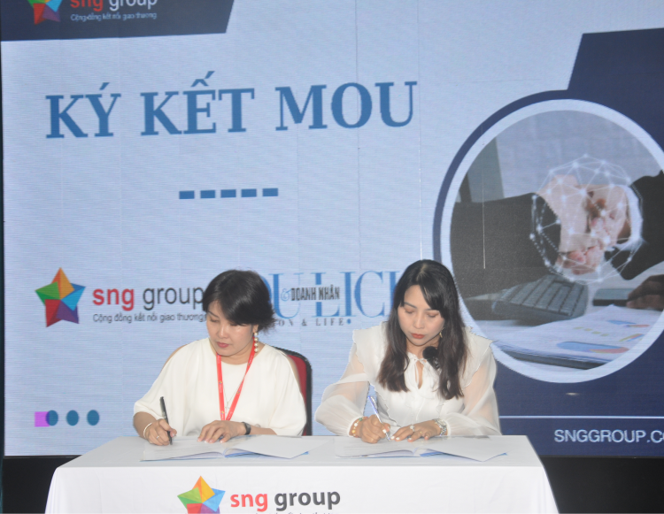 Ký Kết MOU giữa SNG Group và Tạp Chí Doanh nhân & Du lịch