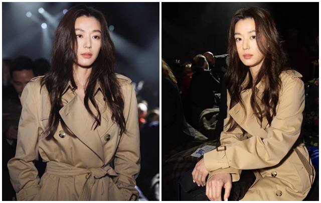  Dự show Burberry, Jeon Ji Hyun được khen 'đẹp hơn ảnh quảng cáo'