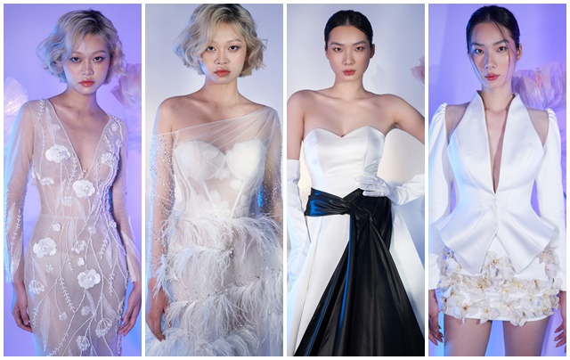  NTK Trần Phương Hoa lăng xê lãnh Mỹ A ở Paris Fashion Week