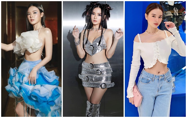 Trang phục khoe eo 54 cm của Midu