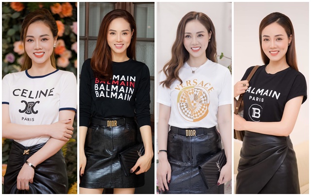  Bộ sưu tập áo phông hàng chục triệu đồng của vợ Công Lý
