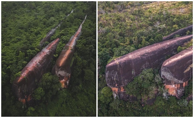 Chiêm ngưỡng cảnh quan kỳ vĩ đá cá voi khổng lồ 'bơi' giữa rừng rậm Thái Lan