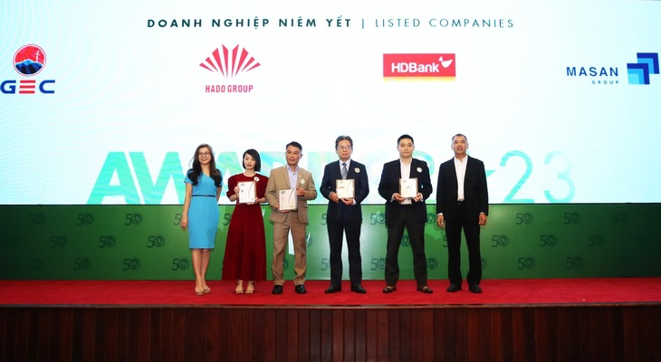 Masan Group đạt 2 hạng mục trong Bảng xếp hạng Top 50 Doanh nghiệp phát triển bền vững 2023