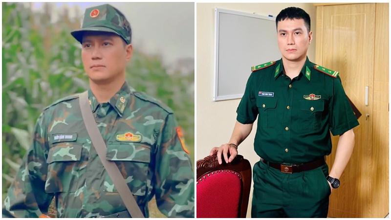Diễn viên Việt Anh gây bất ngờ với hình ảnh bộ đội biên phòng