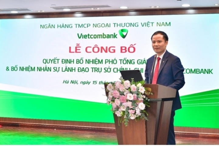 Vietcombank có 2 Phó Tổng Giám đốc mới