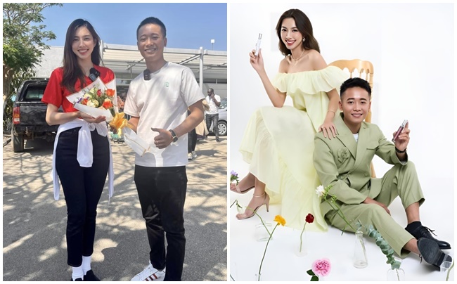 Bị 'đẩy thuyền' liên tục, Hoa hậu Thuỳ Tiên - Quang Linh Vlogs phản ứng thế nào?